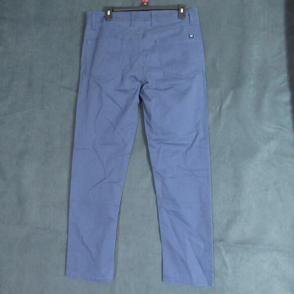 Gap Pants Mens Size 32x30 Blue Straight Chino Outdoor Casual Work Preppy - Picture 7 of 9